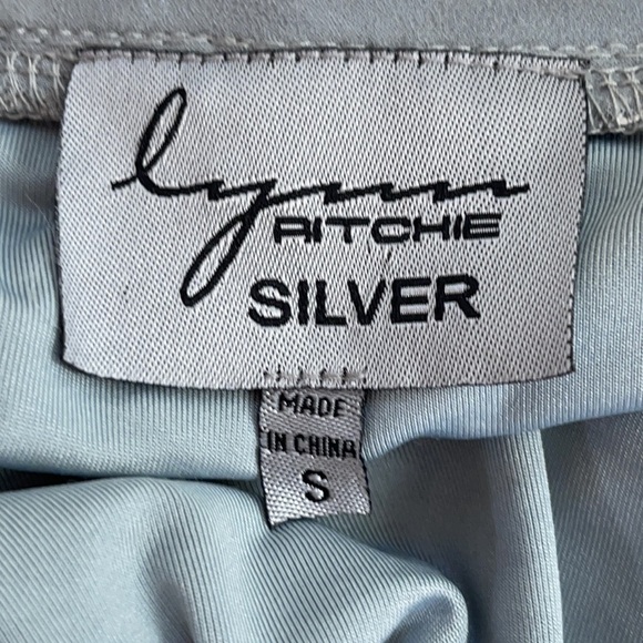 LYNN Ritchie Silver Sequins Sleeveless Tank / Blouse Size Small - Picture 7 of 9